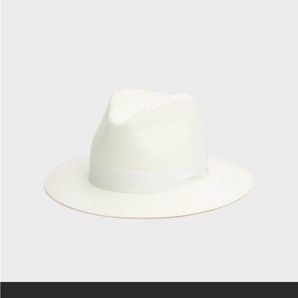 Rag and Bone NWT Straw Panama Hat Ivory MSRP: $ 250.00 - Picture 2 of 6